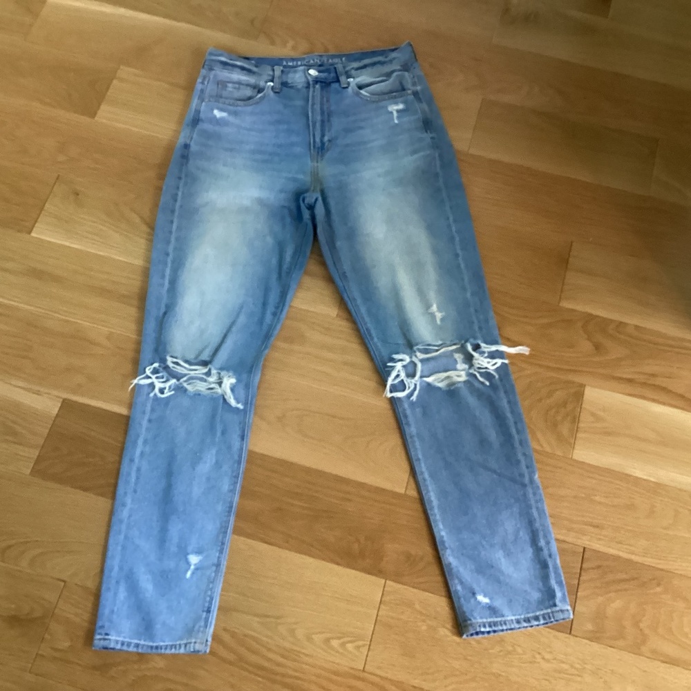American Eagle Mom Jean size 6 Long